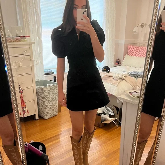 Tuckernuck Denim Mini Dress - Picture 3 of 6